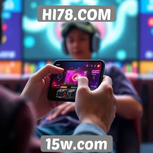 Acesso móvel facilita jogabilidade no HI78.COM